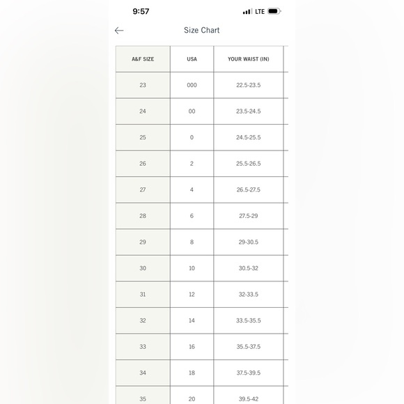 Abercrombie & Fitch women’s vintage flare jeans LONG - Picture 6 of 8